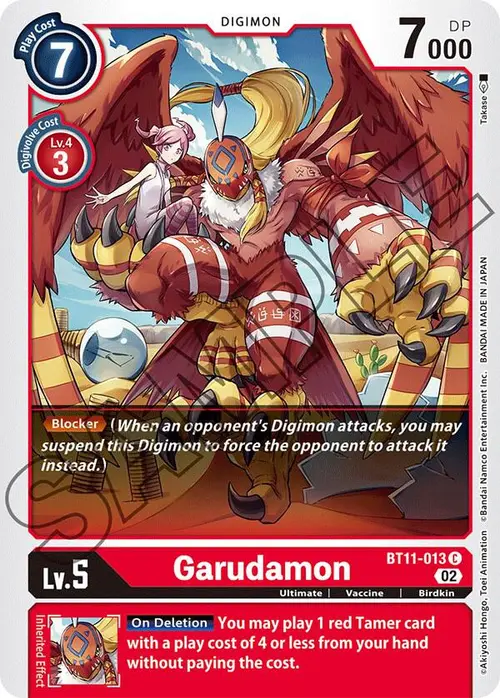 Garudamon card art