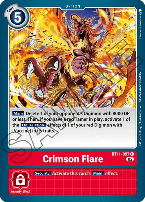 Crimson Flare card art