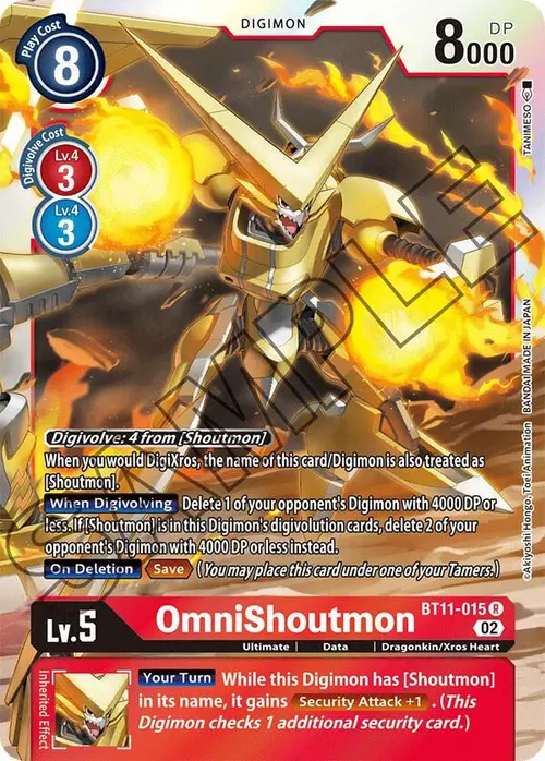 OmniShoutmon card art