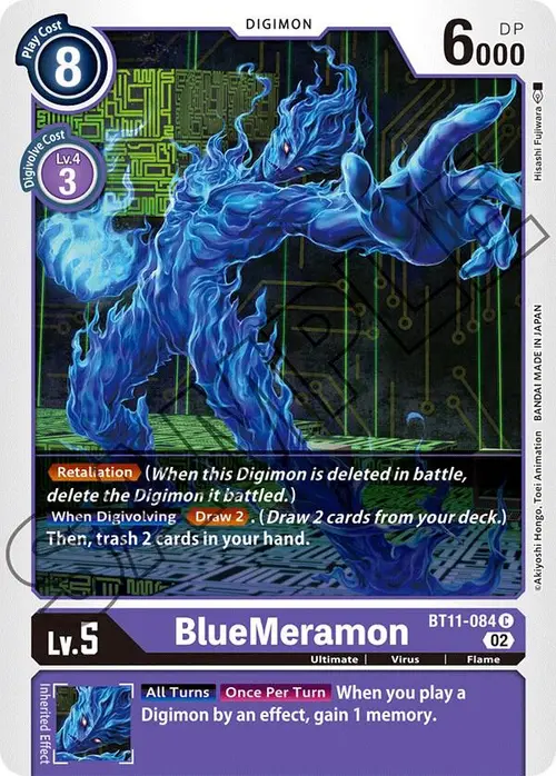 BlueMeramon card art