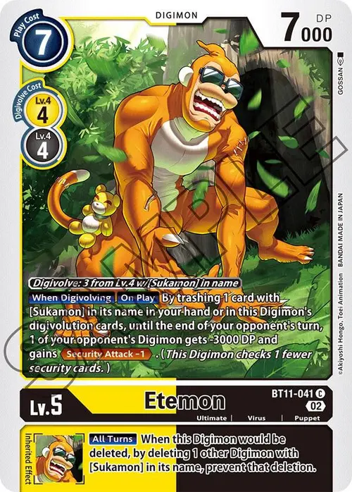 Etemon card art