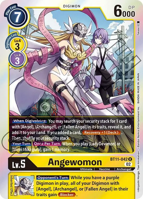 Angewomon card art