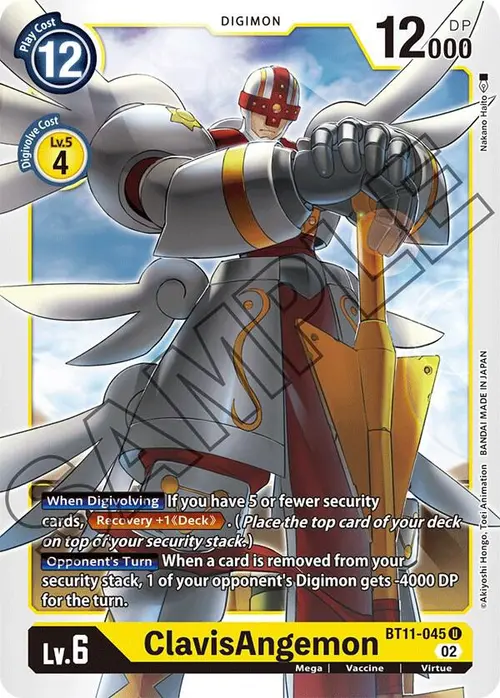 ClavisAngemon card art