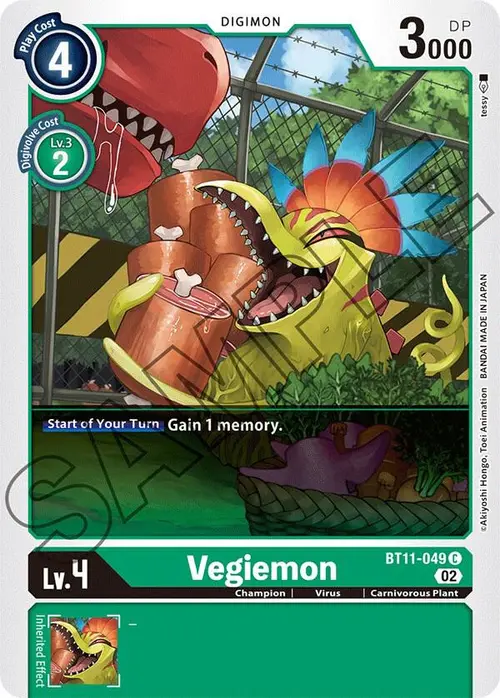 Vegiemon card art
