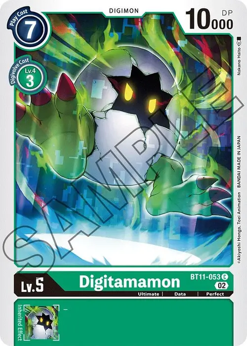 Digitamamon card art