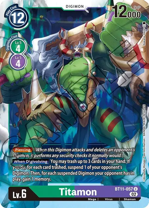 Titamon card art
