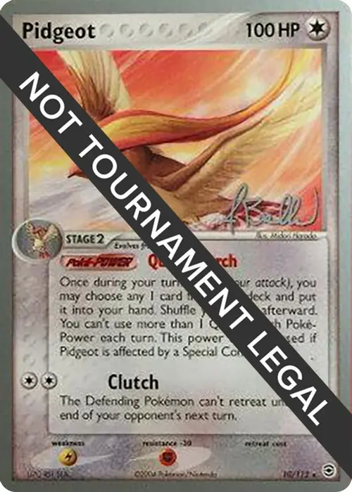 Pidgeot - 2006 (Jimmy Ballard) card art
