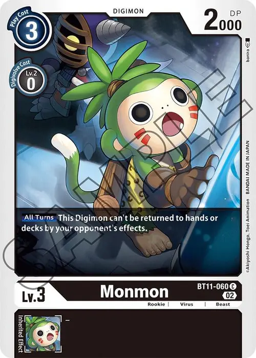 Monmon card art