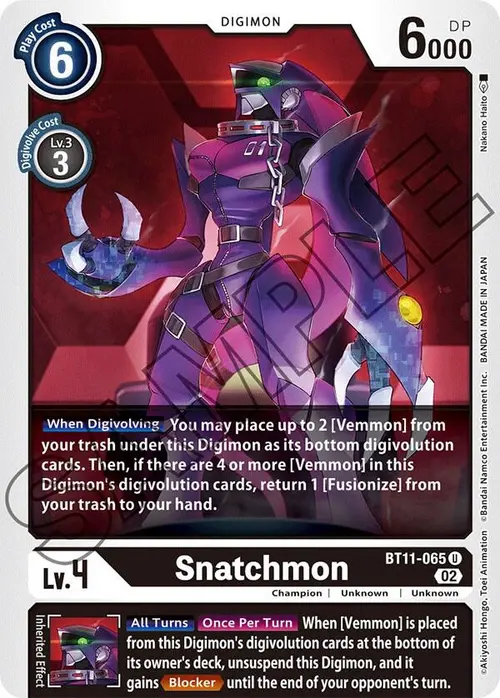 Snatchmon card art
