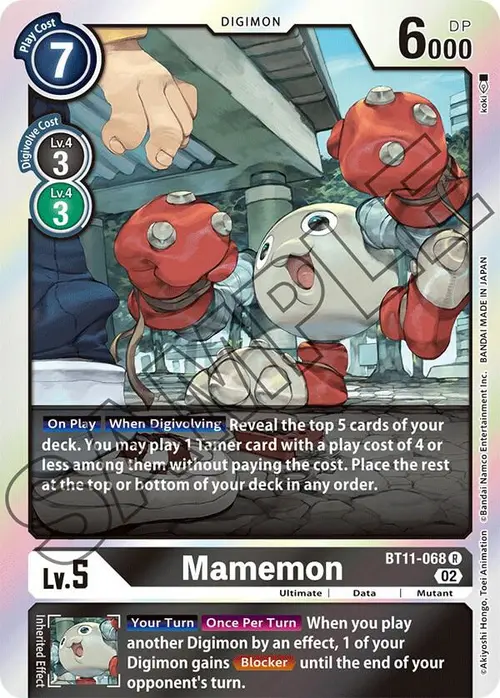 Mamemon card art