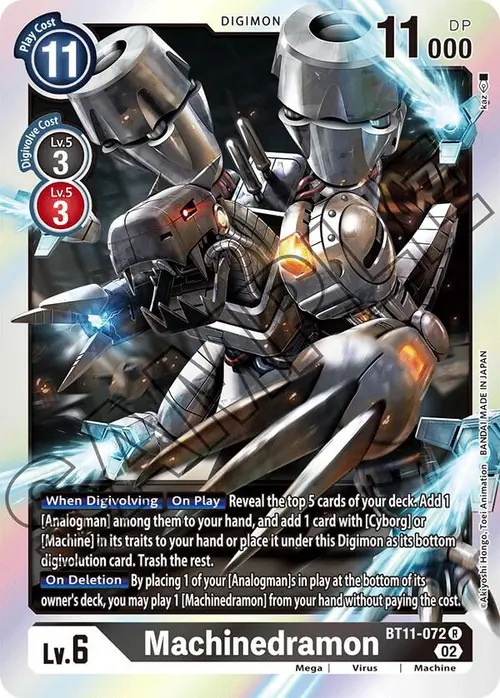 Machinedramon card art