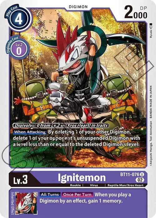 Ignitemon card art