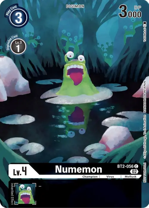 Numemon (Digimon Illustration Competition Pack 2022) card art