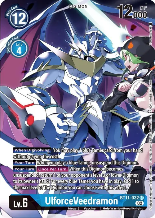 UlforceVeedramon (Alternate Art) card art