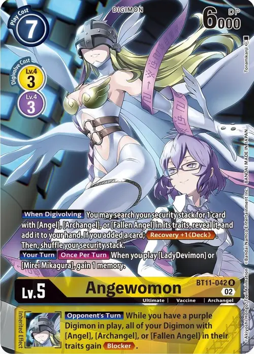 Angewomon (Alternate Art) card art