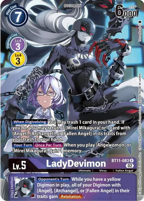LadyDevimon (Alternate Art) card art