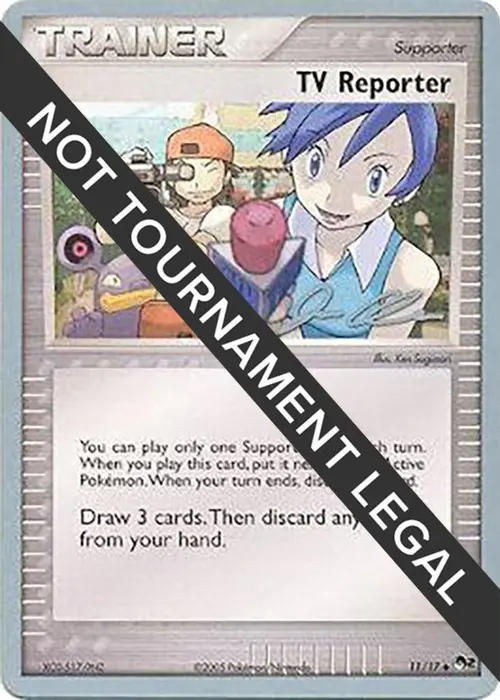 TV Reporter - 2006 (Jason Klaczynski) card art