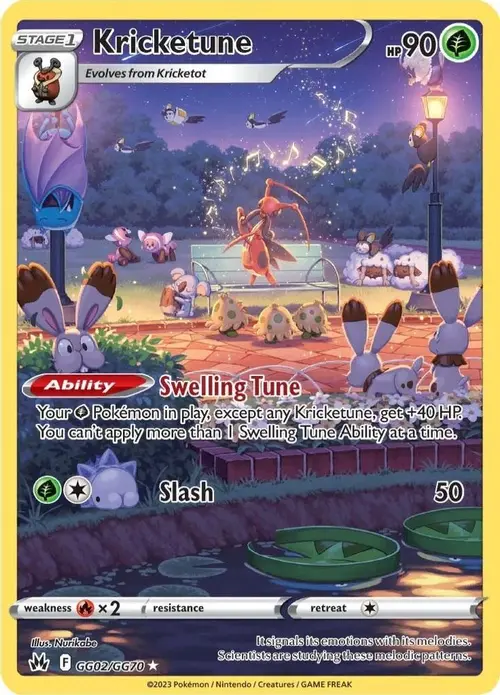Kricketune card art
