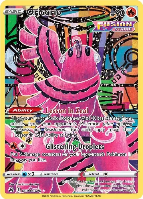 Oricorio card art