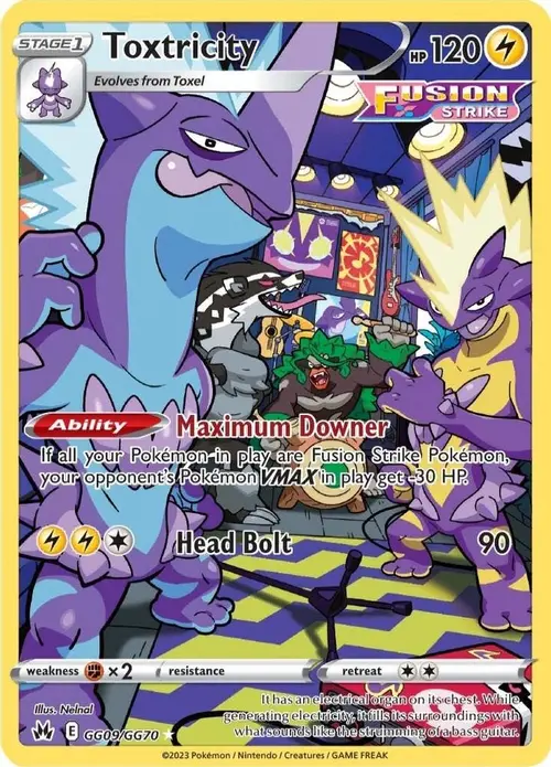 Toxtricity card art