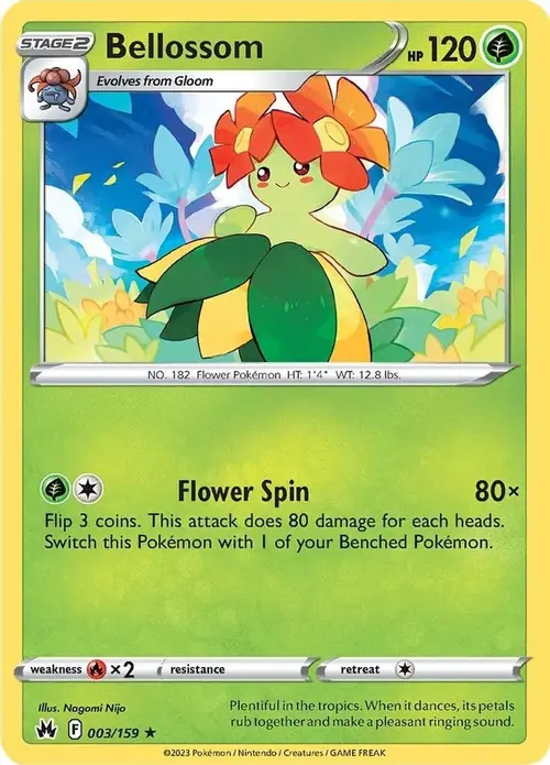 Bellossom card art