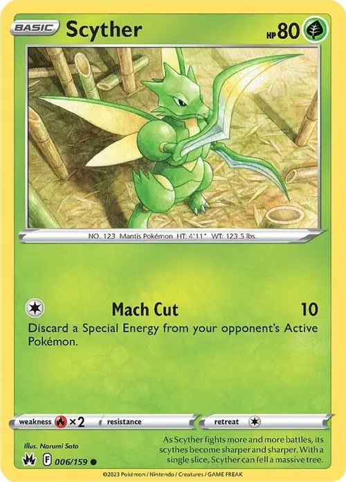 Scyther card art