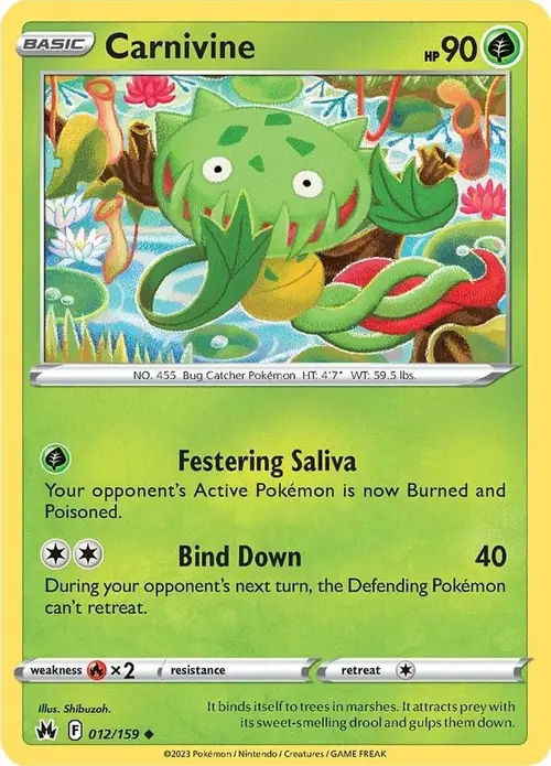 Carnivine card art