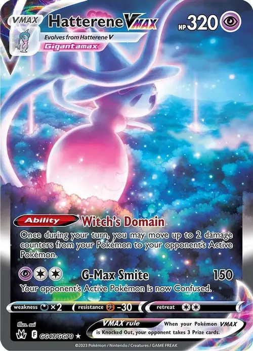Hatterene VMAX card art