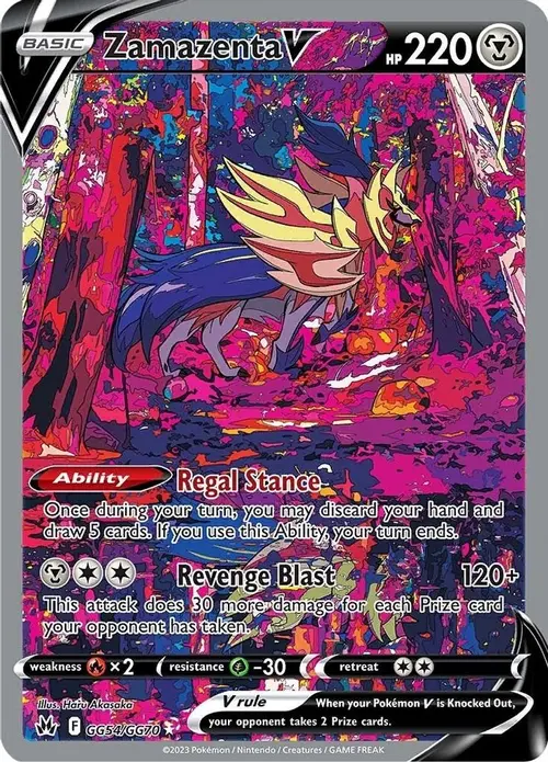 Zamazenta V card art