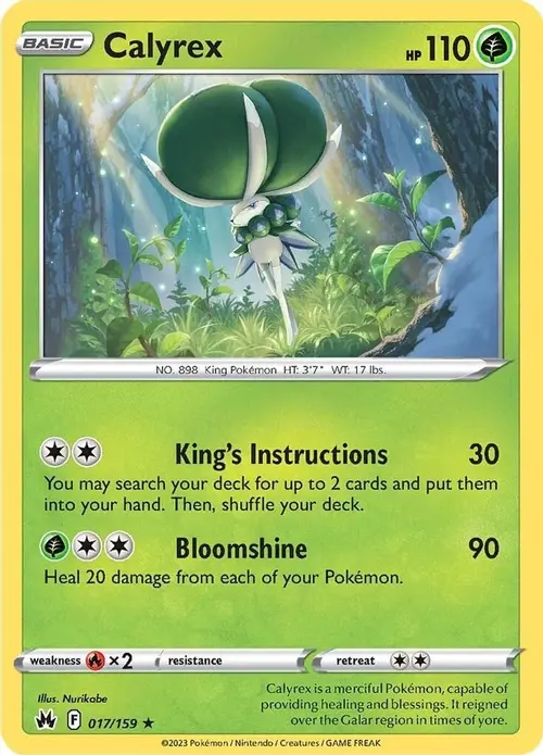 Calyrex card art