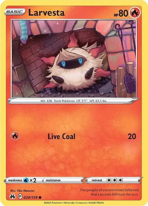 Larvesta card art