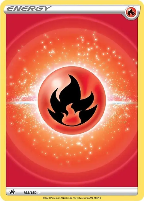 Fire Energy (Texture Full Art) card art
