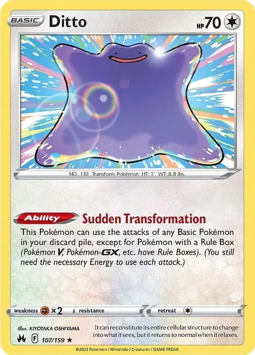 Ditto card art