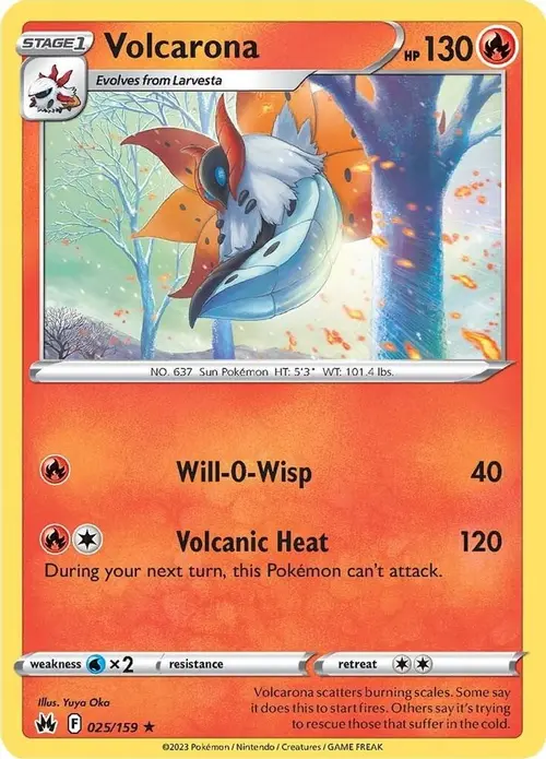 Volcarona card art