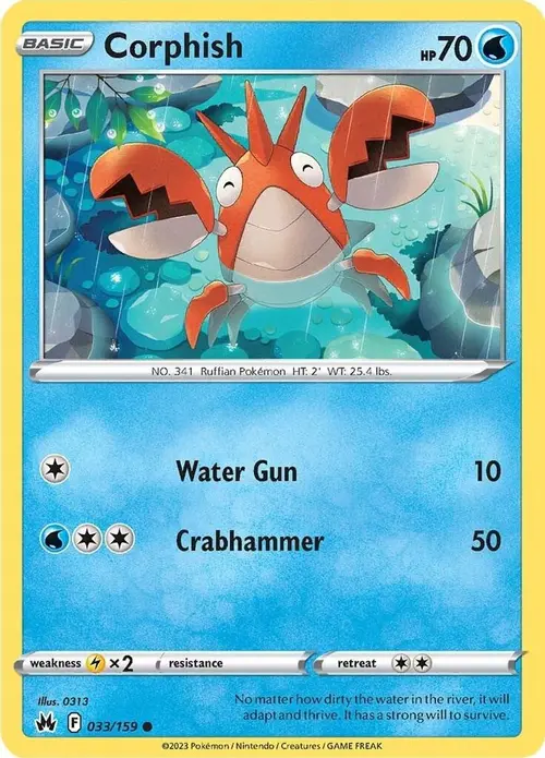 Corphish card art