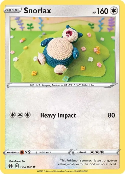 Snorlax card art