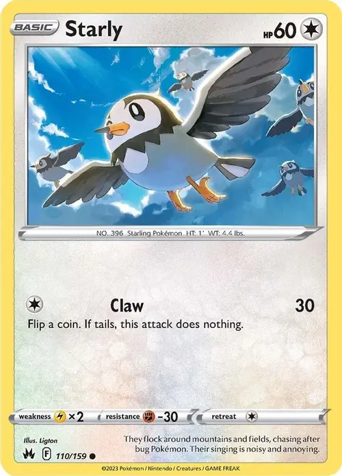 Starly card art