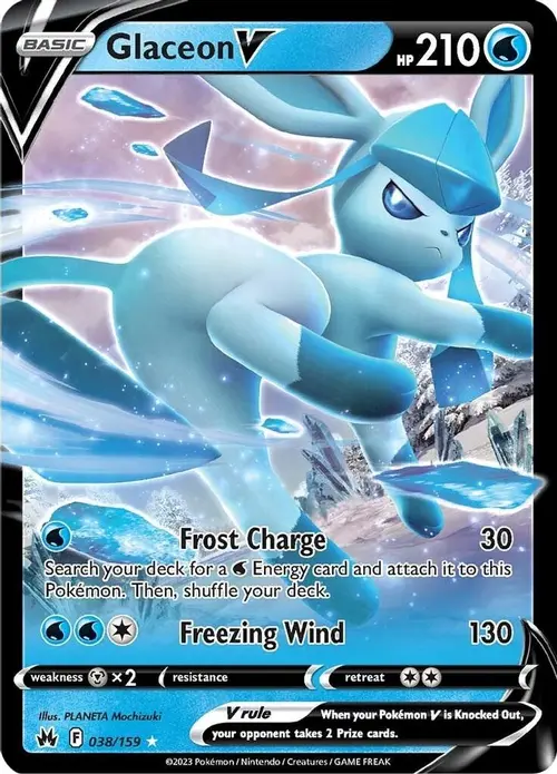Glaceon V card art