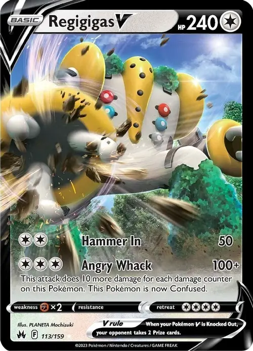 Regigigas V card art
