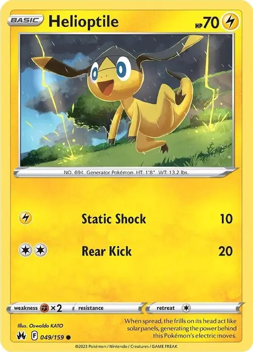 Helioptile card art