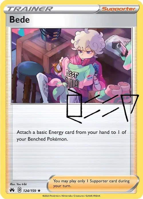 Bede card art