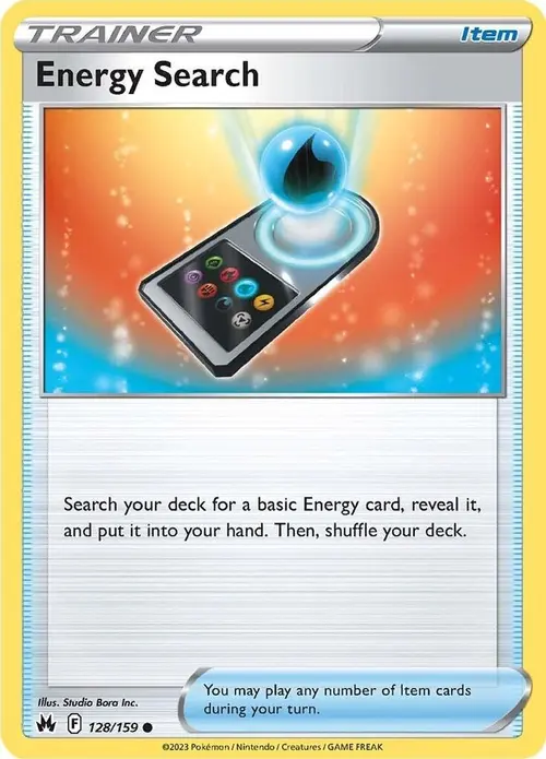 Energy Search card art