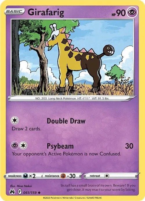 Girafarig card art