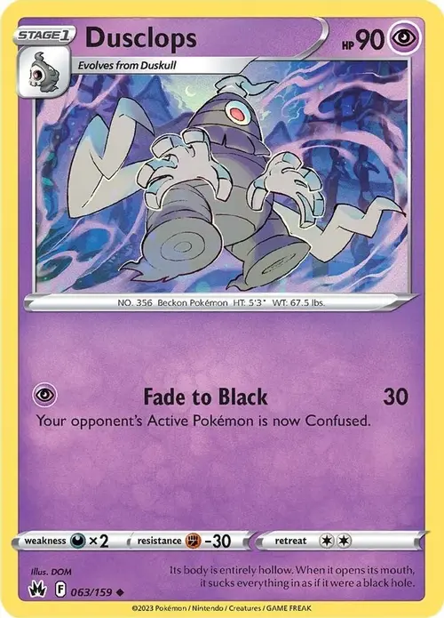 Dusclops card art