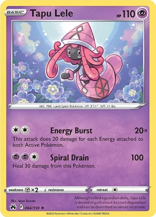 Tapu Lele card art