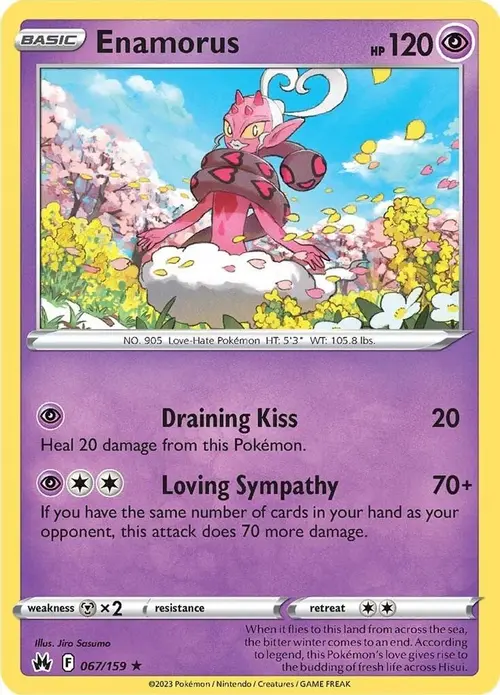 Enamorus card art