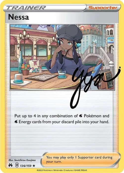 Nessa card art