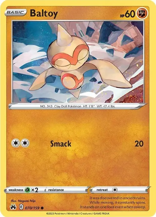 Baltoy card art