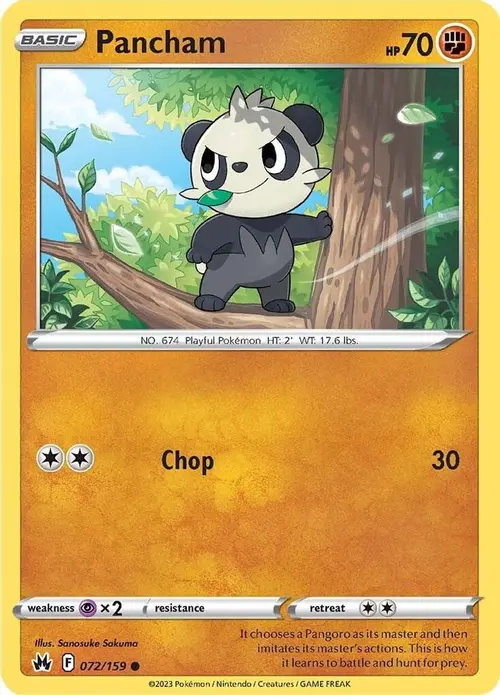 Pancham card art