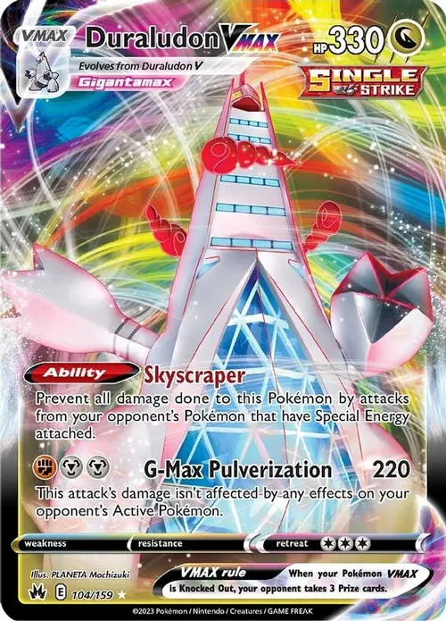 Duraludon VMAX card art